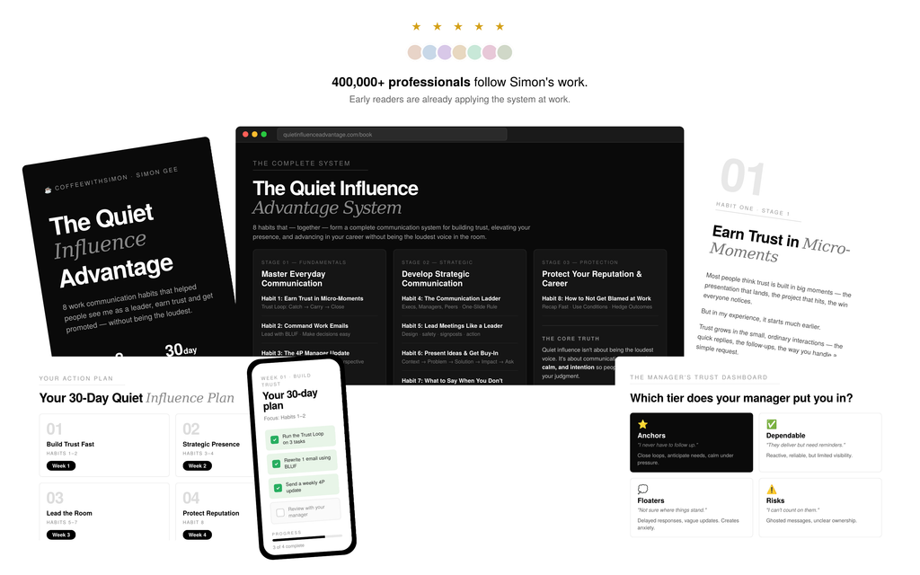 The Quiet Influence Advantage — Interactive Playbook